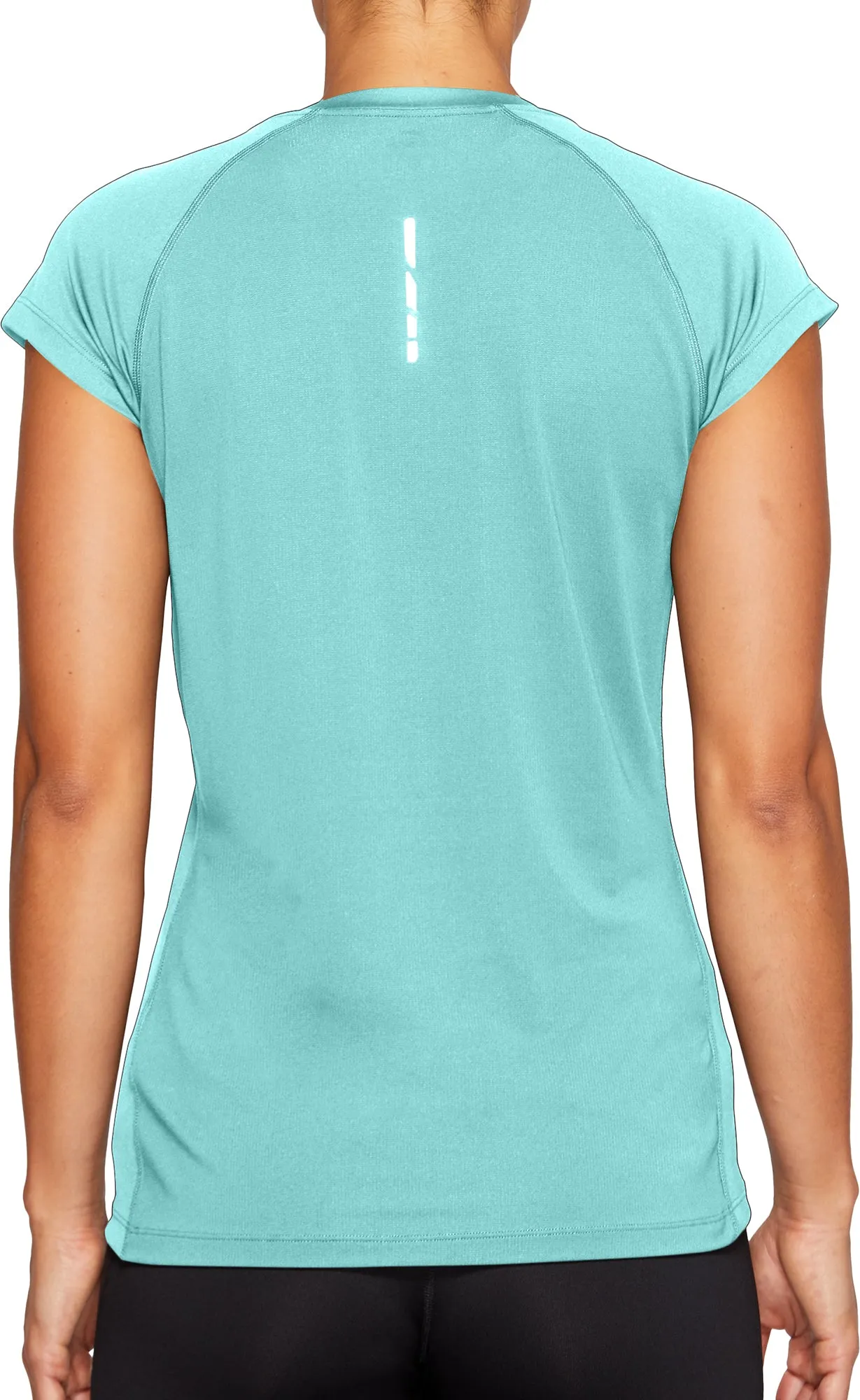 Clothing Asics  women Asics Cap Short Sleeve Womens Running Top - Green
