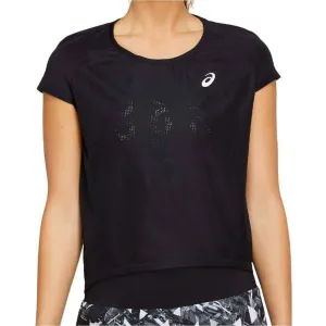 Clothing Asics  women Asics Future Ventilate Short Sleeve Womens Running Top - Black