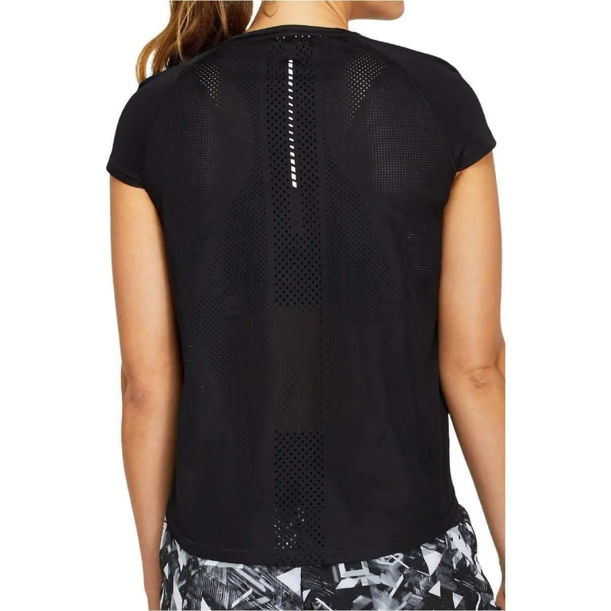 Clothing Asics  women Asics Future Ventilate Short Sleeve Womens Running Top - Black