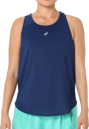 Clothing Asics  women Asics Road Womens Running vest Tank Top - Blue