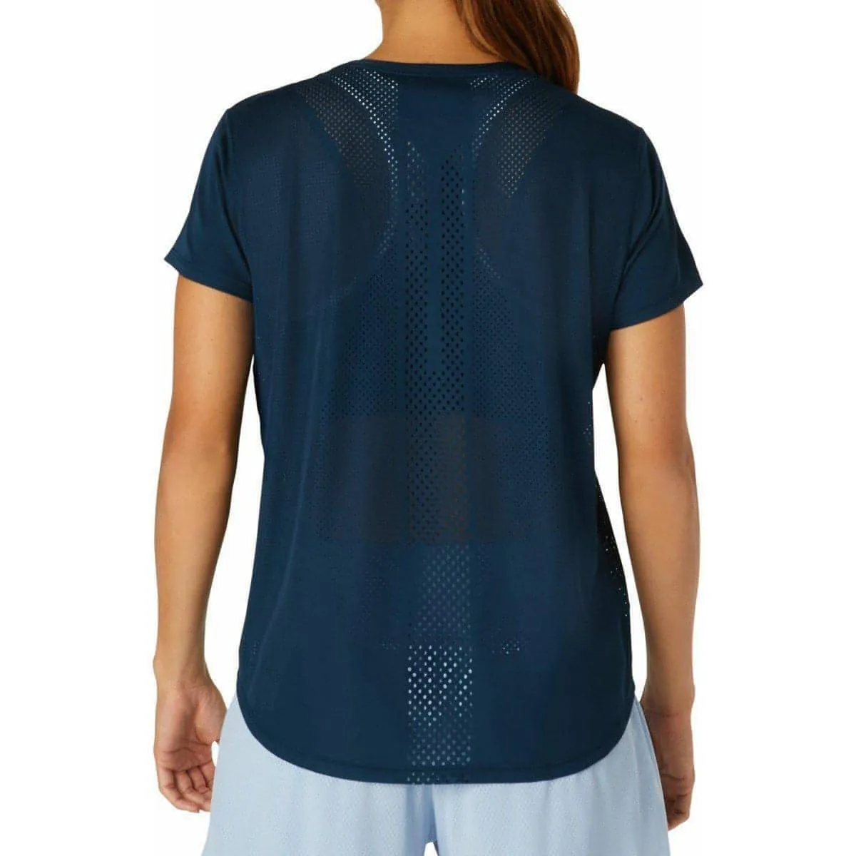 Clothing Asics  women Asics Ventilate Short Sleeve Womens Running Top - Navy