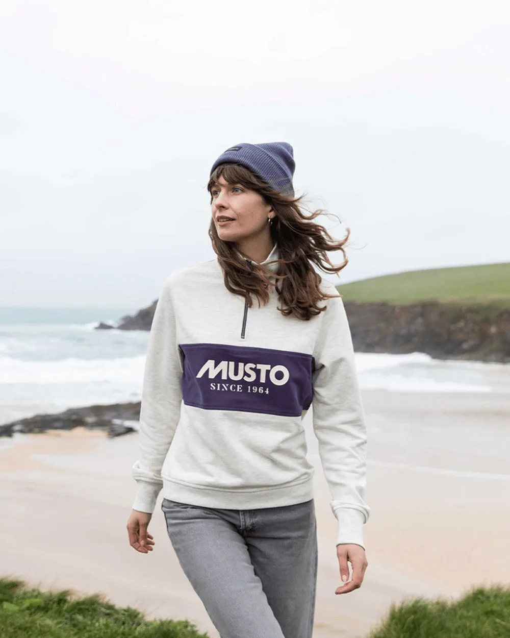 Clothing Musto Musto Womens Classic Half Zip Sweatshirt