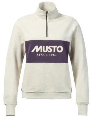 Clothing Musto Musto Womens Classic Half Zip Sweatshirt