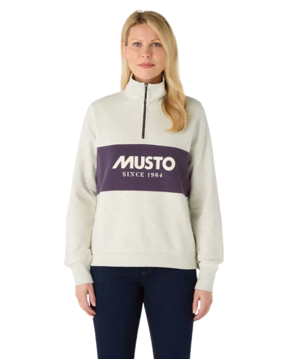 Clothing Musto Musto Womens Classic Half Zip Sweatshirt