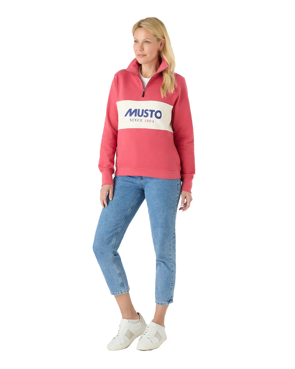 Clothing Musto Musto Womens Classic Half Zip Sweatshirt