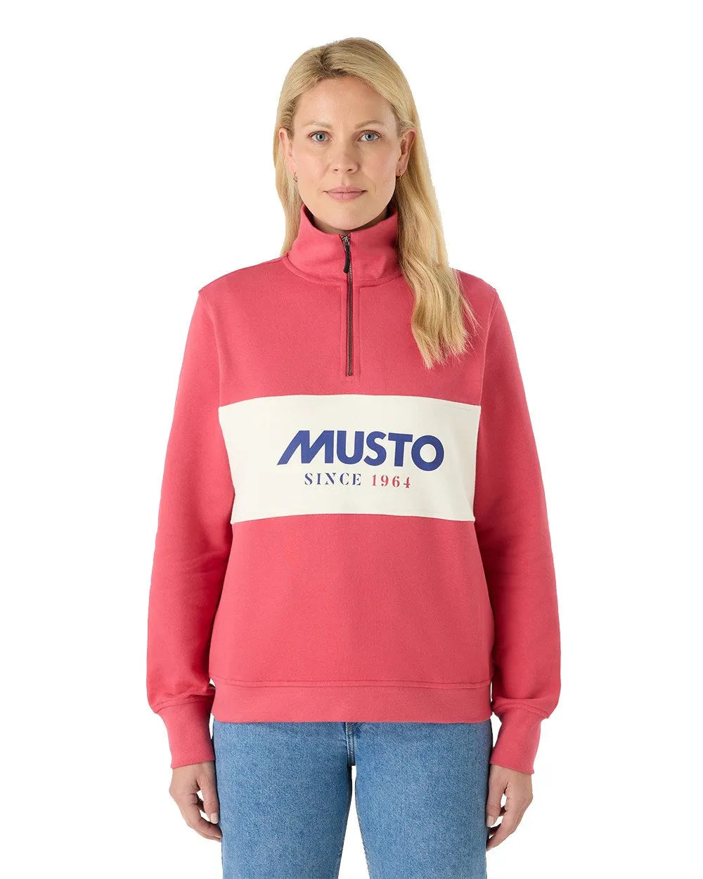 Clothing Musto Musto Womens Classic Half Zip Sweatshirt