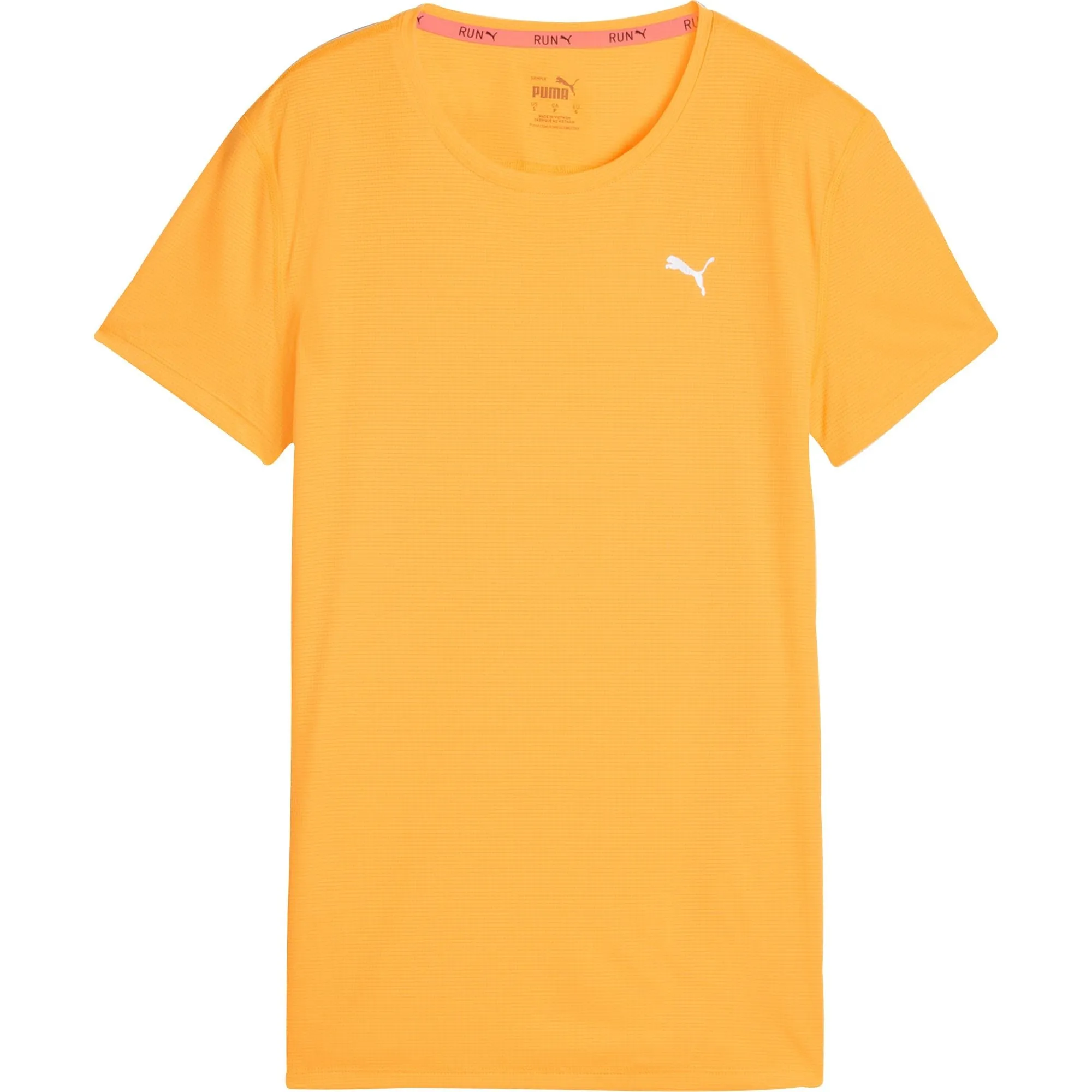 Clothing Puma  Women Puma Run Favourite Velocity Short Sleeve Womens Running Top - Orange