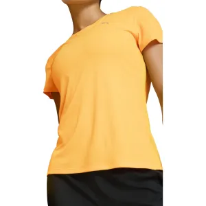 Clothing Puma  Women Puma Run Favourite Velocity Short Sleeve Womens Running Top - Orange