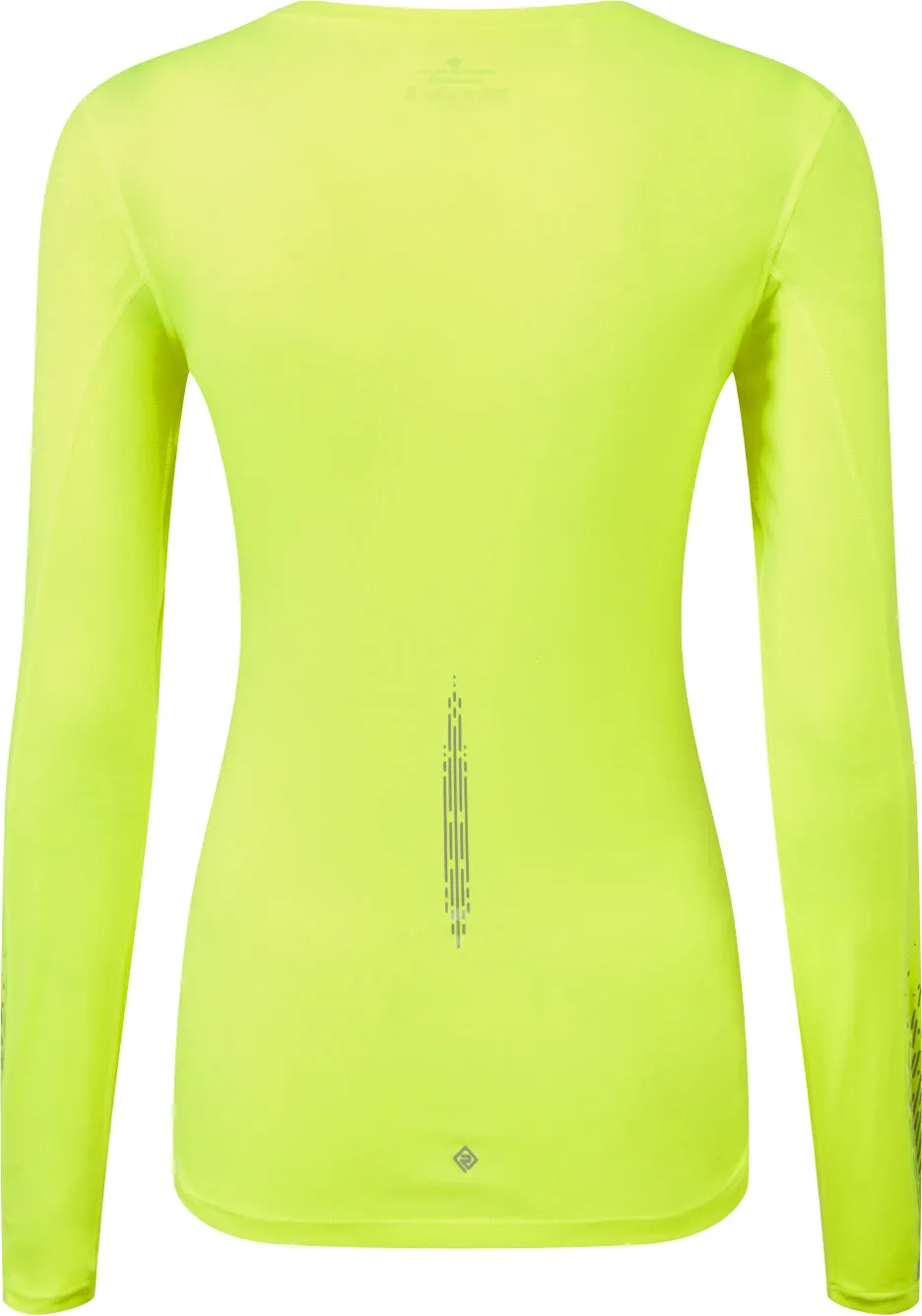 Clothing Ronhill  Women Ronhill Tech Reflect Long Sleeve Womens Running Top - Yellow