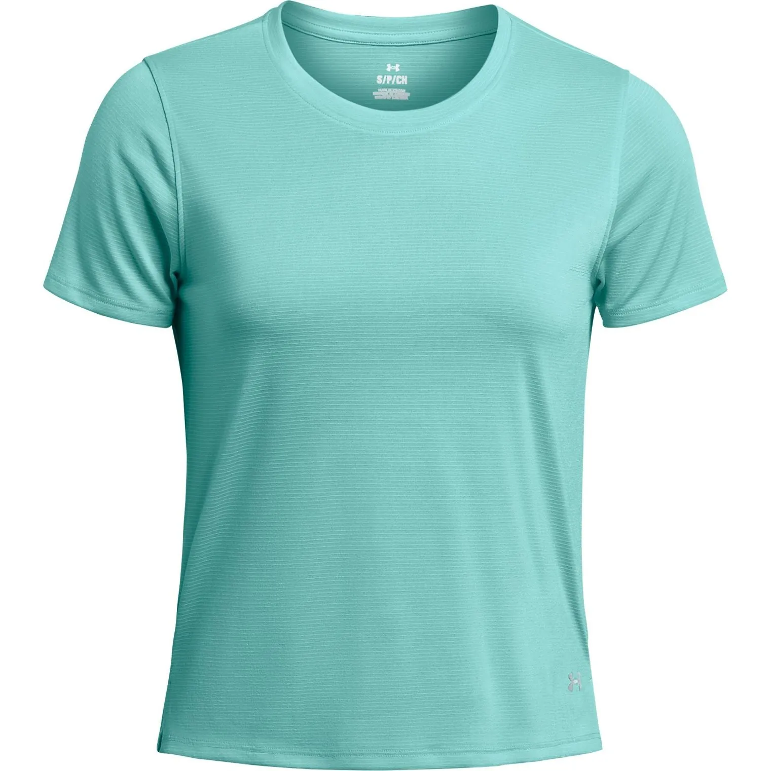 Clothing Under Armour  Women Under Armour Launch Short Sleeve Womens Running Top - Green