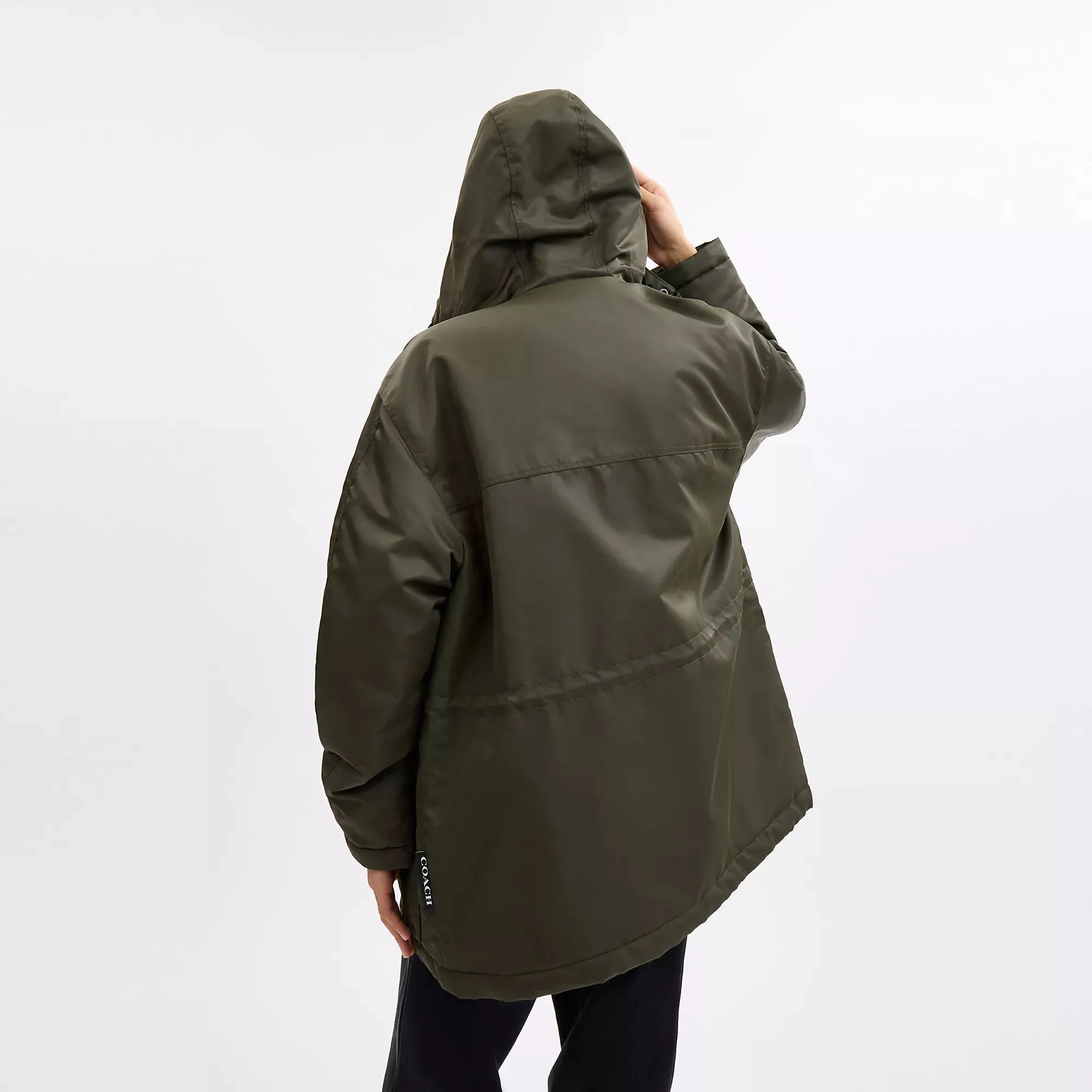 Coach Outlet Parka In Recycled Nylon