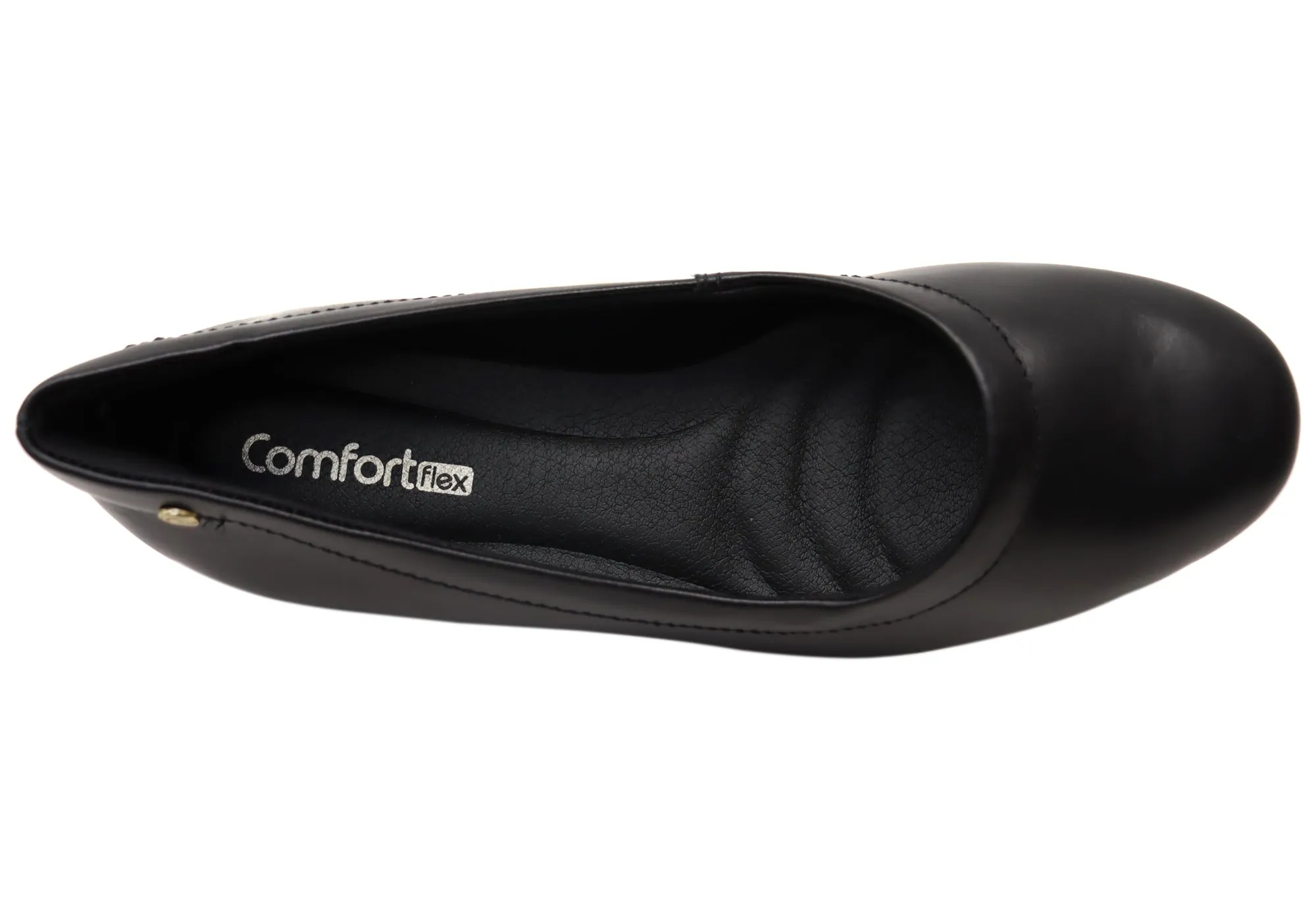 Comfortflex Tina Womens Leather Comfortable Brazilian Low Heel Shoes Comfortflex Shoes