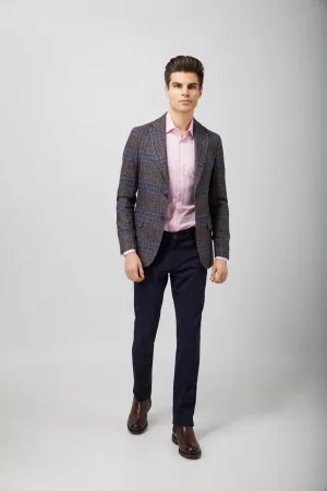 Contrast Wool Sportcoat