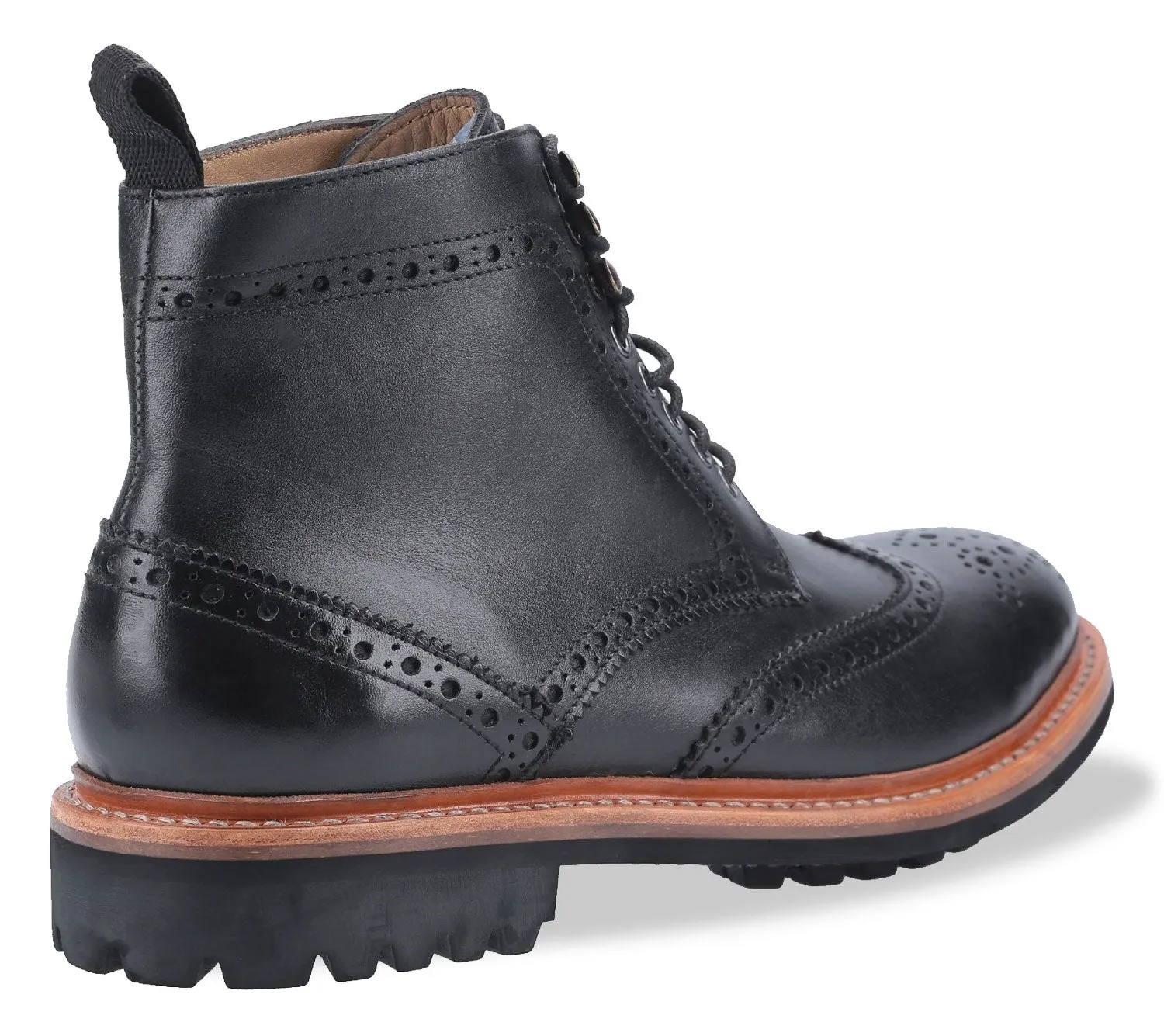 Cotswold Rissington Commando Brogue Boots Cotswold Shoes