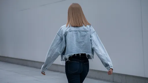 Cut Off Denim Crop Jackets 25 lbs