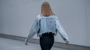 Cut Off Denim Crop Jackets 25 lbs