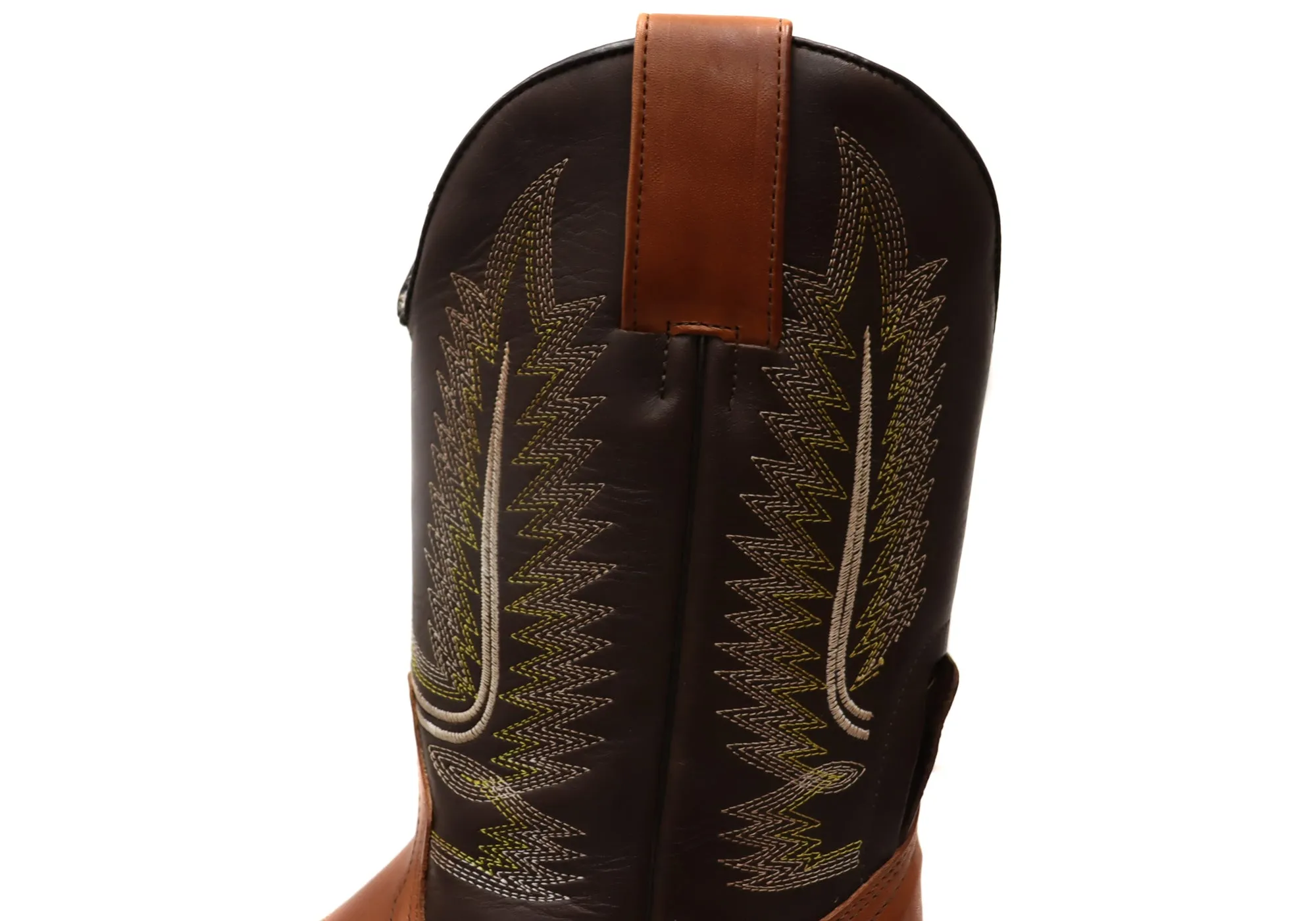 D Milton Hoover Mens Leather Comfortable Western Cowboy Boots D Milton Shoes
