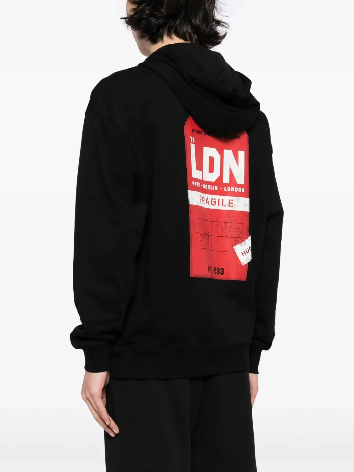 Dagunoso Hoodie Sweatshirt In Black