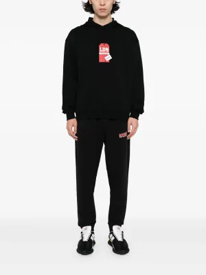 Dagunoso Hoodie Sweatshirt In Black