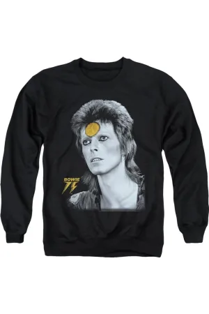 David Bowie Golden Bowie Adult Crewneck Sweatshirt