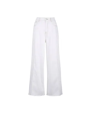 Denim Patch Wide Pants Clothing_Atsuro-Tayama