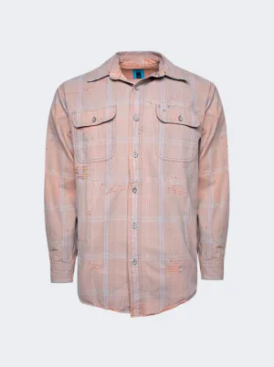 Destroyed Flannel Shirt