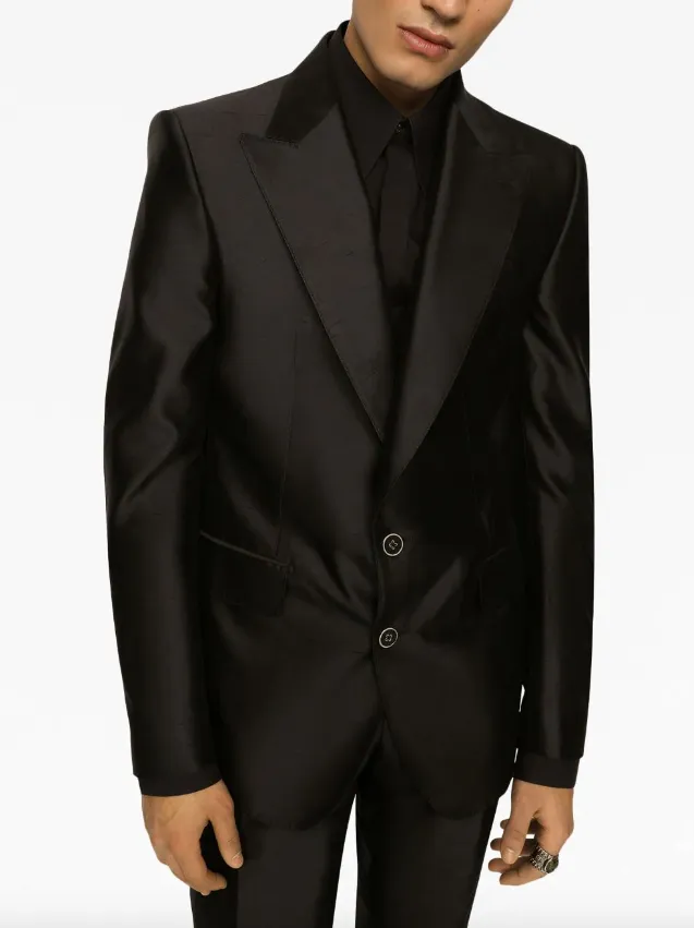 Dolce & Gabbana single-breasted Sicilia-fit suit