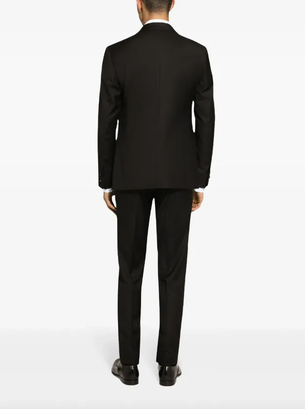 Dolce & Gabbana two-piece single-breasted dinner suit set