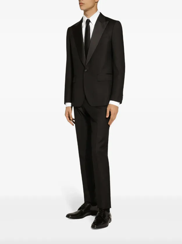 Dolce & Gabbana two-piece single-breasted dinner suit set