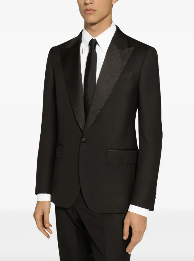 Dolce & Gabbana two-piece single-breasted dinner suit set