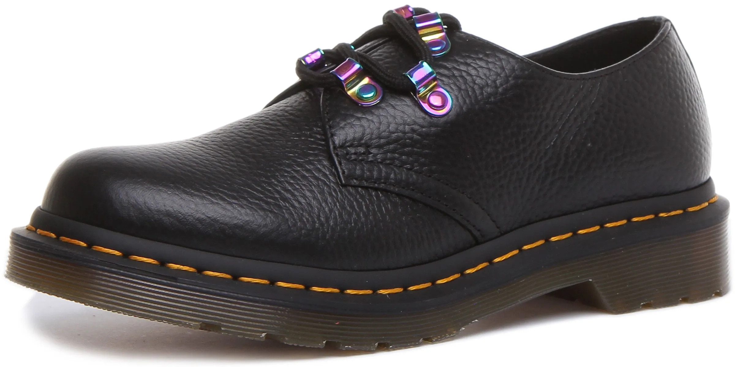 Dr Martens 1461 Milled In Black For Women Shoes Dr Martens