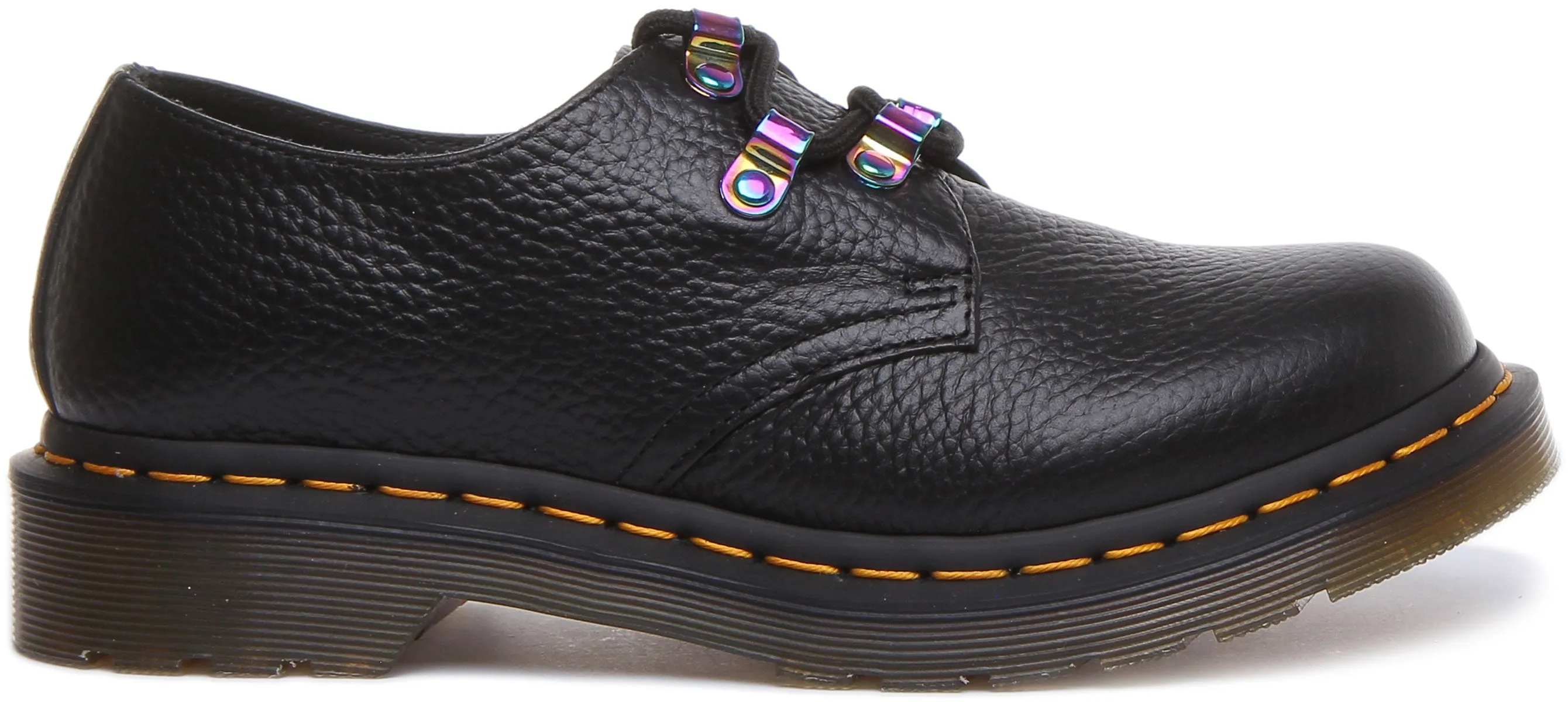 Dr Martens 1461 Milled In Black For Women Shoes Dr Martens