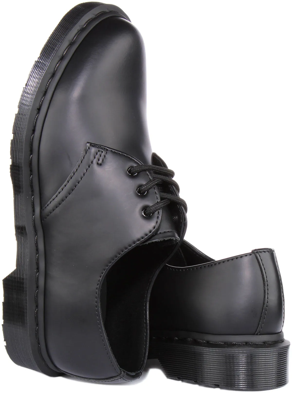 Dr Martens 1461 Mono In All Black Shoes Dr Martens