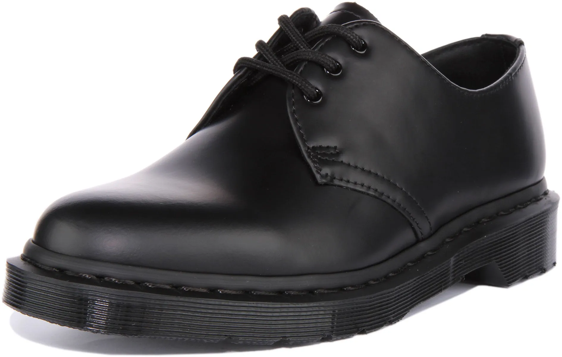 Dr Martens 1461 Mono In All Black Shoes Dr Martens