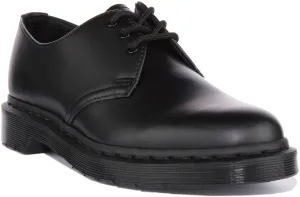 Dr Martens 1461 Mono In All Black Shoes Dr Martens