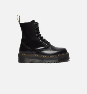 Dr Martens Shoes Jadon Polished Smooth Leather Mens Boot - Black