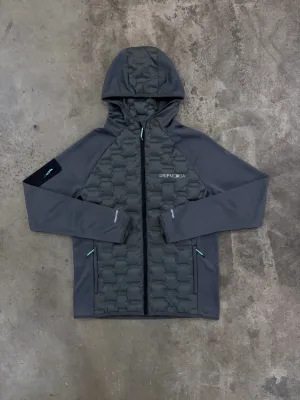 Dripmoda Peak Hybrid Jacket - Grey