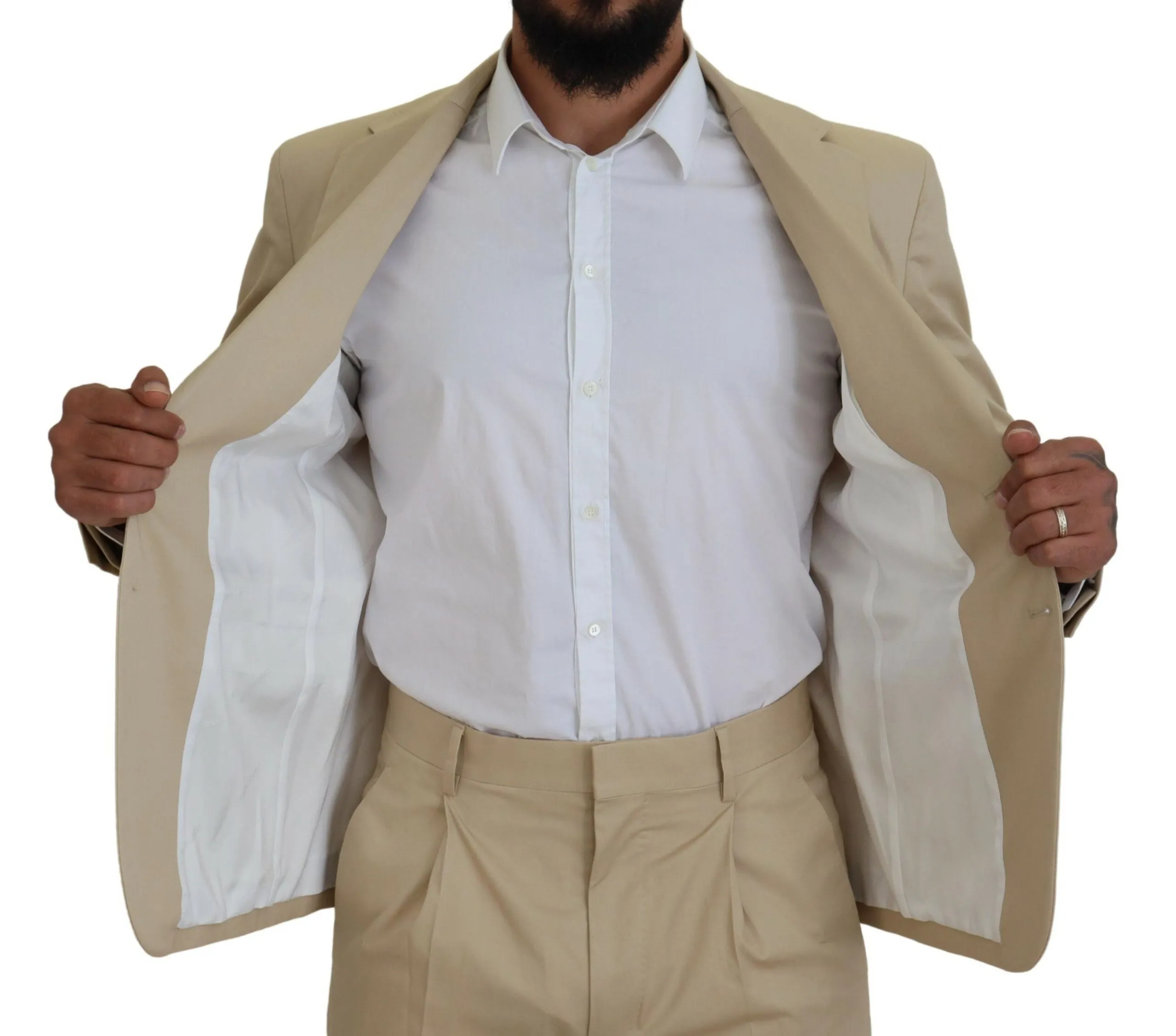 Dsqua2  Cotton Single Breasted 2 Piece CIPRO Men's Suit