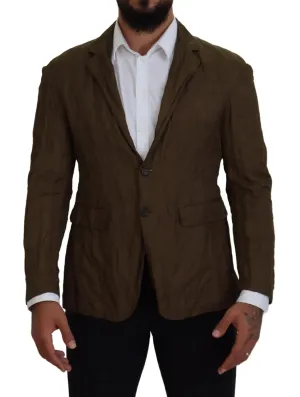 Dsqua2  Single Breasted Men Coat Blazer Men's Jacket