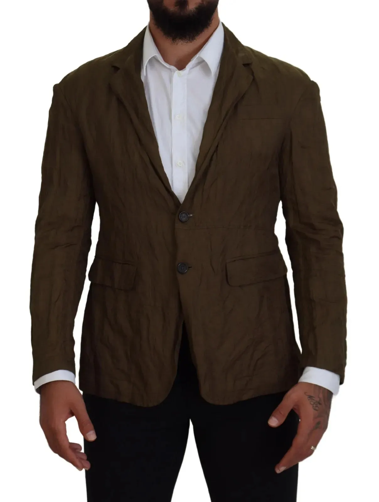 Dsqua2  Single Breasted Men Coat Blazer Men's Jacket
