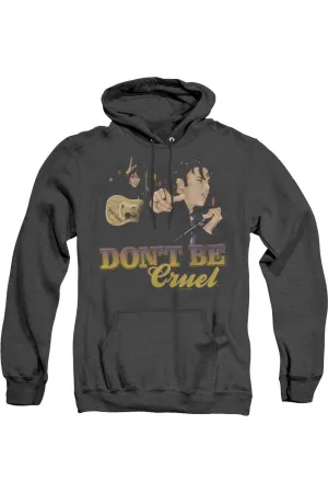 Elvis Presley Dont Be Cruel Adult Heather Hoodie