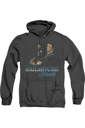 Elvis Presley Jailhouse Rock Adult Heather Hoodie