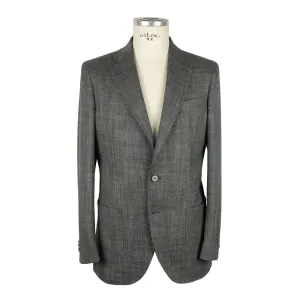 Emilio Romanelli Elegant Summer Wool-Linen Men's Men's Jacket