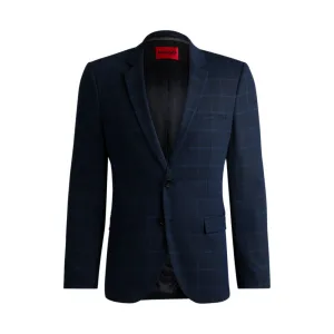 Extra-slim-fit suit jacket in performance-stretch cloth