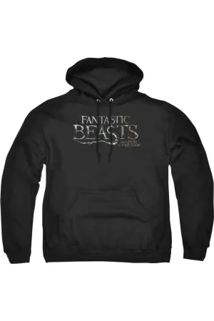 Fantastic Beasts Logo Adult Pull Over Hoodie / Hooded Sweatshirt