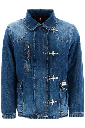 Fay Archive Men's blue Jacket With 4 Hooks