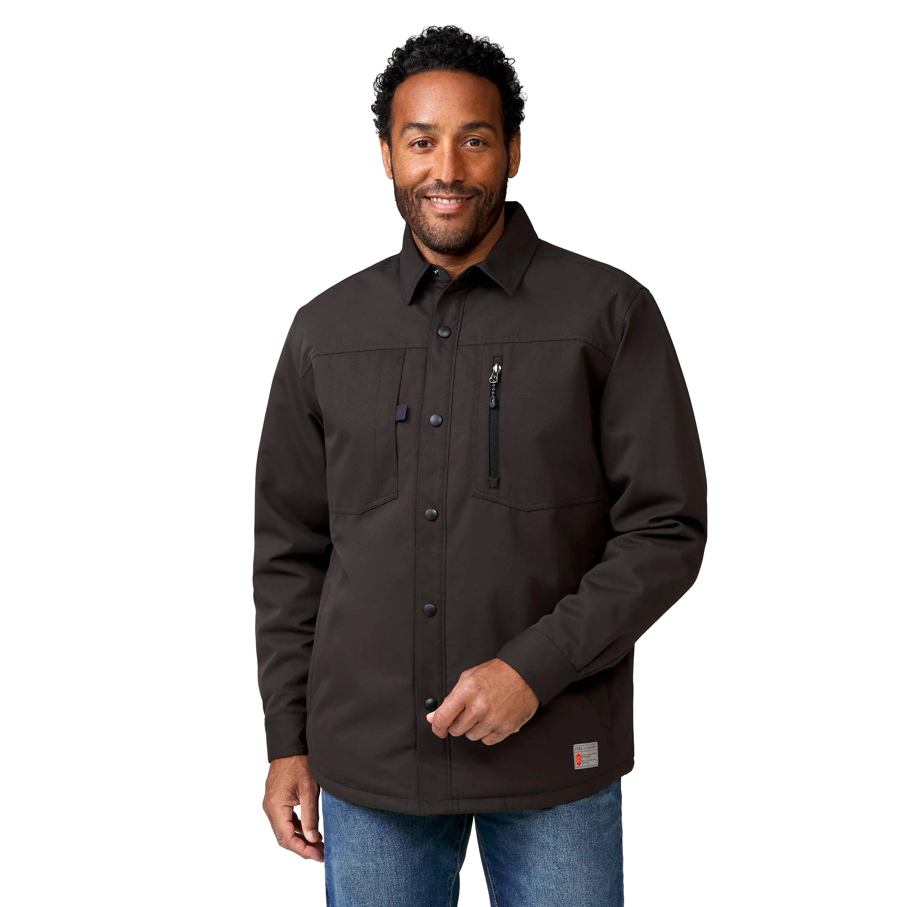 Free Country Men's Brawny Canvas Function Work Shirt