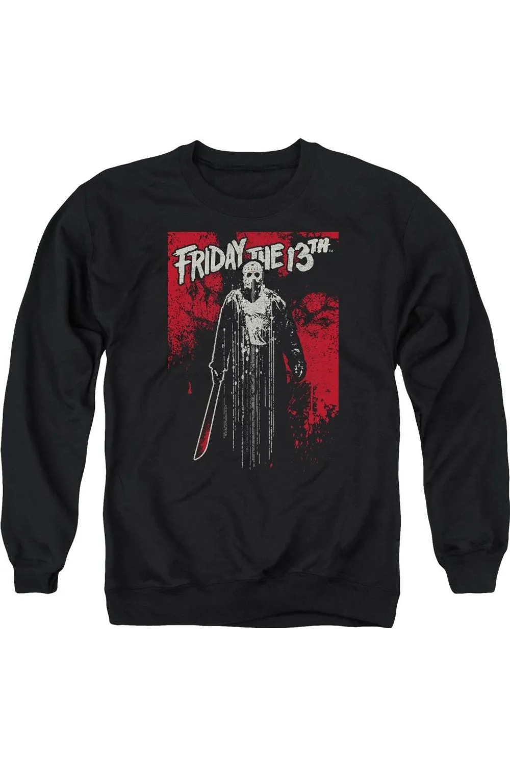 Friday The 13th Drip Adult Crewneck Sweatshirt