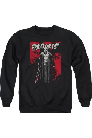 Friday The 13th Drip Adult Crewneck Sweatshirt