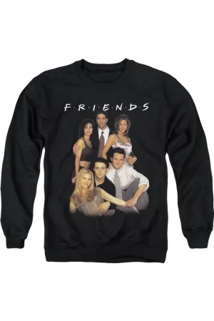 Friends Stand Together Adult Crewneck Sweatshirt